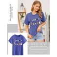 thumbnail image 4 of ZXSXSY Cute Cat Shirts for Women Graphic Tee Crew Neck Short Sleeve T-Shirts, 4 of 7