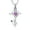 Purple, variant on Stethoscope Cross Urn Necklace for Ashes for Women Stainless Steel Cremation Jewelry Medicine Pendant for Nurse Doctor Graduation Birthday Gift