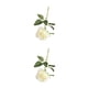 thumbnail image 2 of Moyic 12 piezas exquisita artesanía y elegancia rosas y flores de seda para un toque romántico y blanco romántico blanco 2Conjunto, 2 of 6