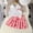 Red, variant on Amidoa Toddler Girls 2 Piece Outfits Summer Clothes Solid Color Soft Cute Tank Top and Casual Pants Kids Clothing Sets Red Size 4T