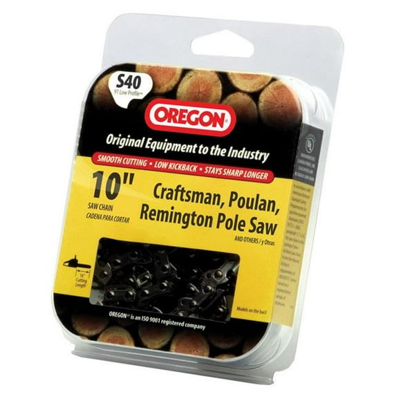 Blount S40 10 in. Semi Chisel Chain Saw Chain Fits Craftsman