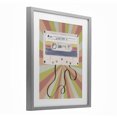 thumbnail image 2 of Stupell Industries Bohemian Retro Mix Tape Cassette Gray Framed Print Under Glass, 13 x 16, by Radhika Modi, 2 of 8