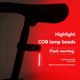 thumbnail image 5 of Luces Traseras para Bicicleta Luces para Bicicleta de Montaña Luces para Bicicleta de Carretera Luces de Advertencia Luces de Circulación Rojas, 5 of 7