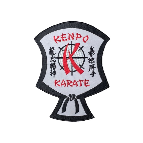Sedroc Kenpo Karate Patch for Uniforms Bags Hats Jackets - Large
