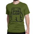 thumbnail image 1 of Camiseta JDM Domo Kun para hombre y mujer, de algodón puro, divertida, de manga corta y cuello redondo, para fiestas., 1 of 6