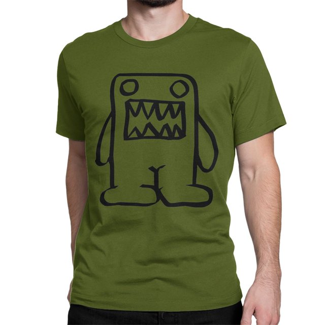 Camiseta JDM Domo Kun para hombre y mujer, de algodón puro, divertida, de manga corta y cuello redondo, para fiestas.