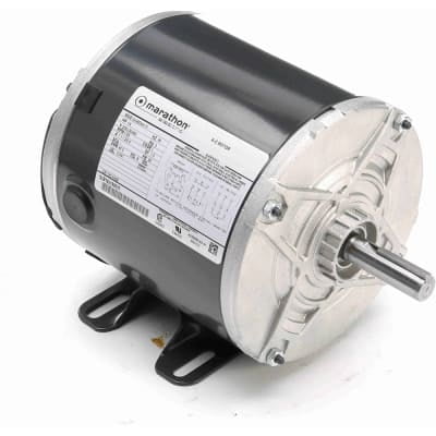 Marathon Motors MK439 K439 General Purpose Motor, 0.25 HP, 3 Ph, 60 Hz, 208-230/460 V, 1800 RPM, 56 Frame, TENV
