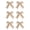 C, variant on 6Pcs Burlap Bows with Lace, 6.7 x 5.5 Inch Rustic Farmhouse Ribbon Bows, Assorted Colors for Christmas Tree Wreaths, Gifts, Mantel and Holiday Decor