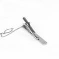 thumbnail image 3 of ZLight Cravate Simple en Métal Inoxydable pour Hommes, Pince à Cravate Argentée, Clip de Serrage, Broche No.02 1ensemble, 3 of 6