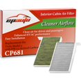 thumbnail image 1 of Filtro de aire de cabina EPauto CP681 con carbón activado Tesla, 1 of 4