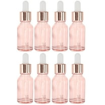Huaqiet 8Pcs Glass Dropper Bottles Leakproof Essential Oil Bottles Portable Small Dropper Bottles for Home Travel
