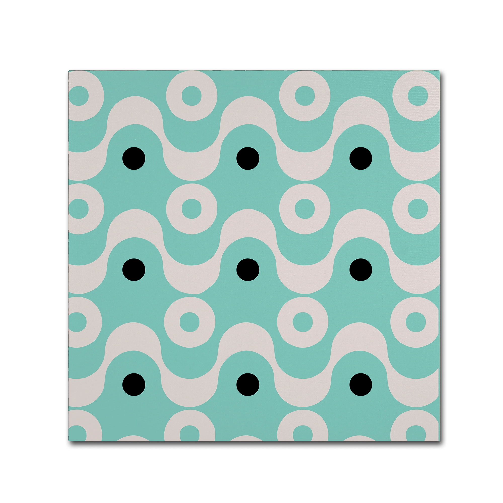 Color Bakery 'Fifties Patterns II' Canvas Wall Art 14 x 14