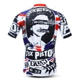 thumbnail image 4 of Weimostar - Camiseta de ciclismo divertida para hombre, camiseta de verano para bicicleta de montaña, camiseta de ciclismo anti-UV, ropa deportiva para carreras, ropa para ciclismo de carretera, 4 of 5