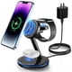 thumbnail image 1 of Estación de carga 3 en 1 para dispositivos Apple Soporte de cargador rápido Mag-Safe de 18 W Estación de carga inalámbrica magnética para iPhone16 15 14 13 12 Pro/Pro Max/Plus/Mini AirPods 2/3/Pro iWa, 1 of 5
