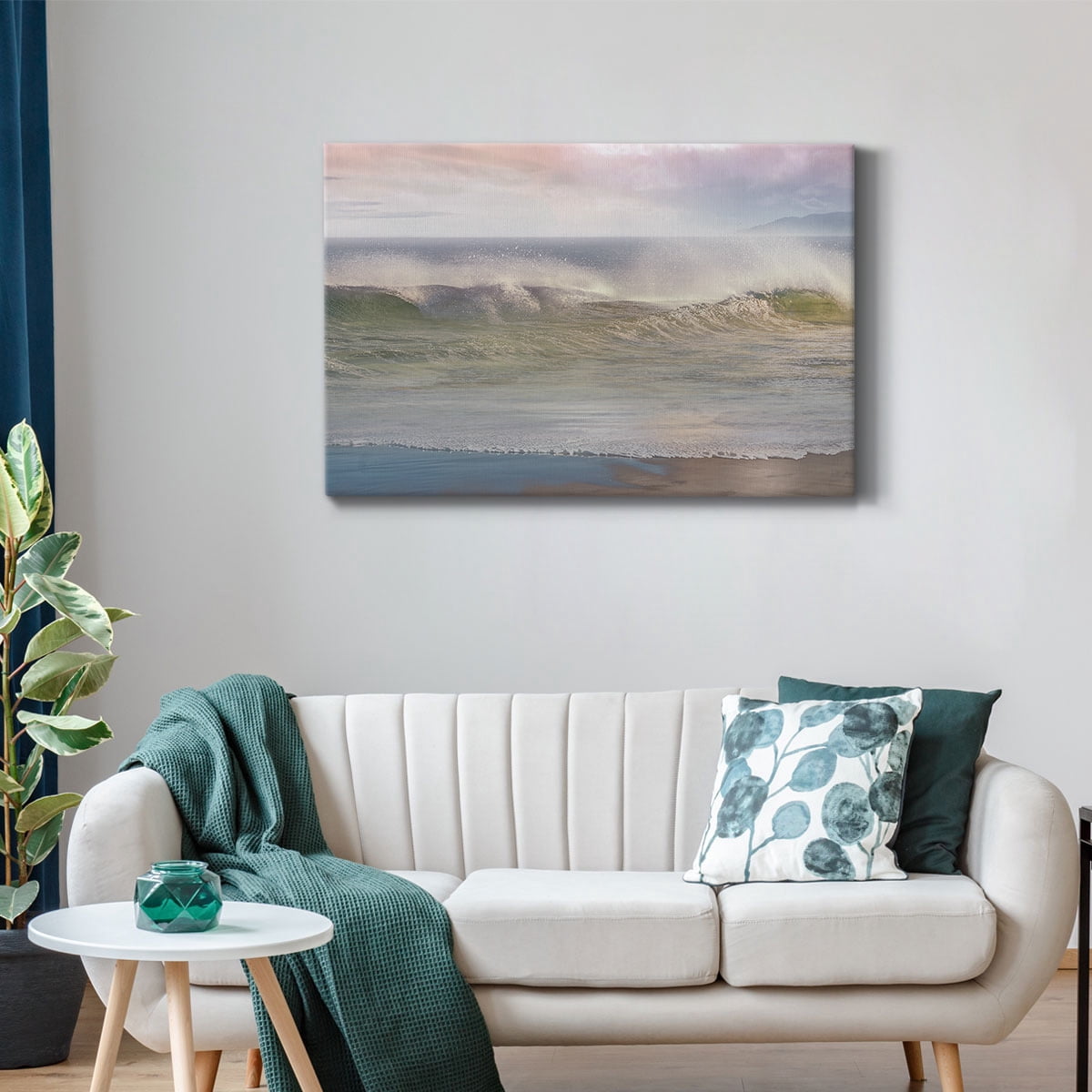 Wexford Home California Surf Premium Gallery Wrapped Canvas, 18" x 27" - Ready to Hang
