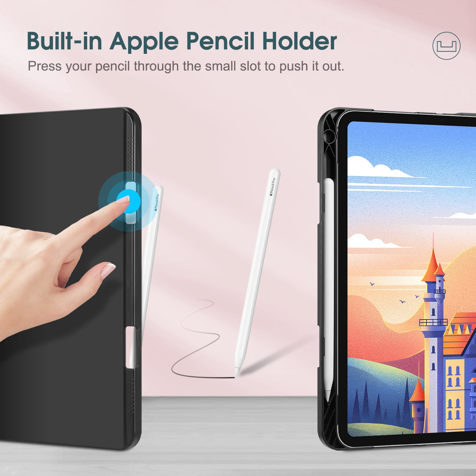 Fintie Folio Case for iPad Pro 11-inch (M4) 2024 (Model Number
