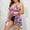 Hot Pink, variant on Aloohaidyvio Tankini Swimwear for Women Plus Size,Swimsuits For All Women's Plus 2 Piece Bathing Suits Tops with Boyshorts Modest Loose Fit Swimwear L-5XL