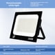 thumbnail image 3 of Proyector LED de 200 W para Iluminación Interior y Exterior, 6500 K, 220 V, IP66, para Pared, Garaje, Gimnasio, Calle., 3 of 8