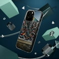 thumbnail image 4 of DistinctInk Hybrid (Acrylic / TPU) Clear Slim Fit Case for Apple iPhone 12 Pro (6.1" Screen) - "Vivid City Vision: Unleashing Creative Passions on Concrete Walls", 4 of 8