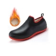 thumbnail image 3 of Ferndule Mens Womens Non-slip Chef Shoes Kitchen Safety Shoes Winter Lined Work Boots Size 5-13, 3 of 7