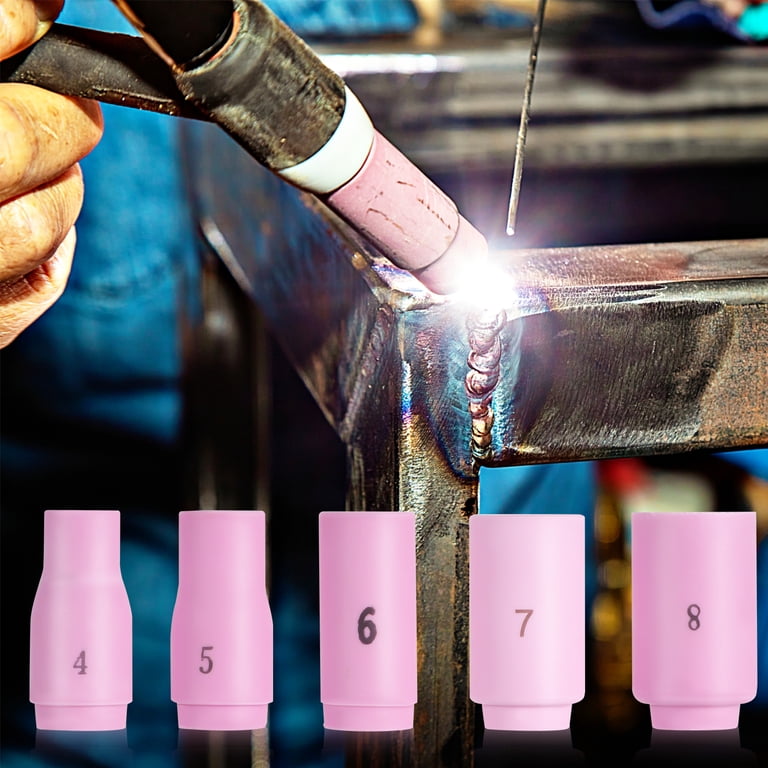 60-Pack MIG Welding Tips - 15AK X 0.9 Copper Welder Nozzles For Torch Consumables & Welding Projects