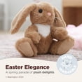 thumbnail image 4 of Bearington Lil' Benny Easter Bunny Stuffed Animal - 6" Brown Easter Stuffed Animals for Everyday Cuddles and Playtime - Adorable Bunny Rabbit Plush Gift for Babies, Toddlers, and Kids, 4 of 7