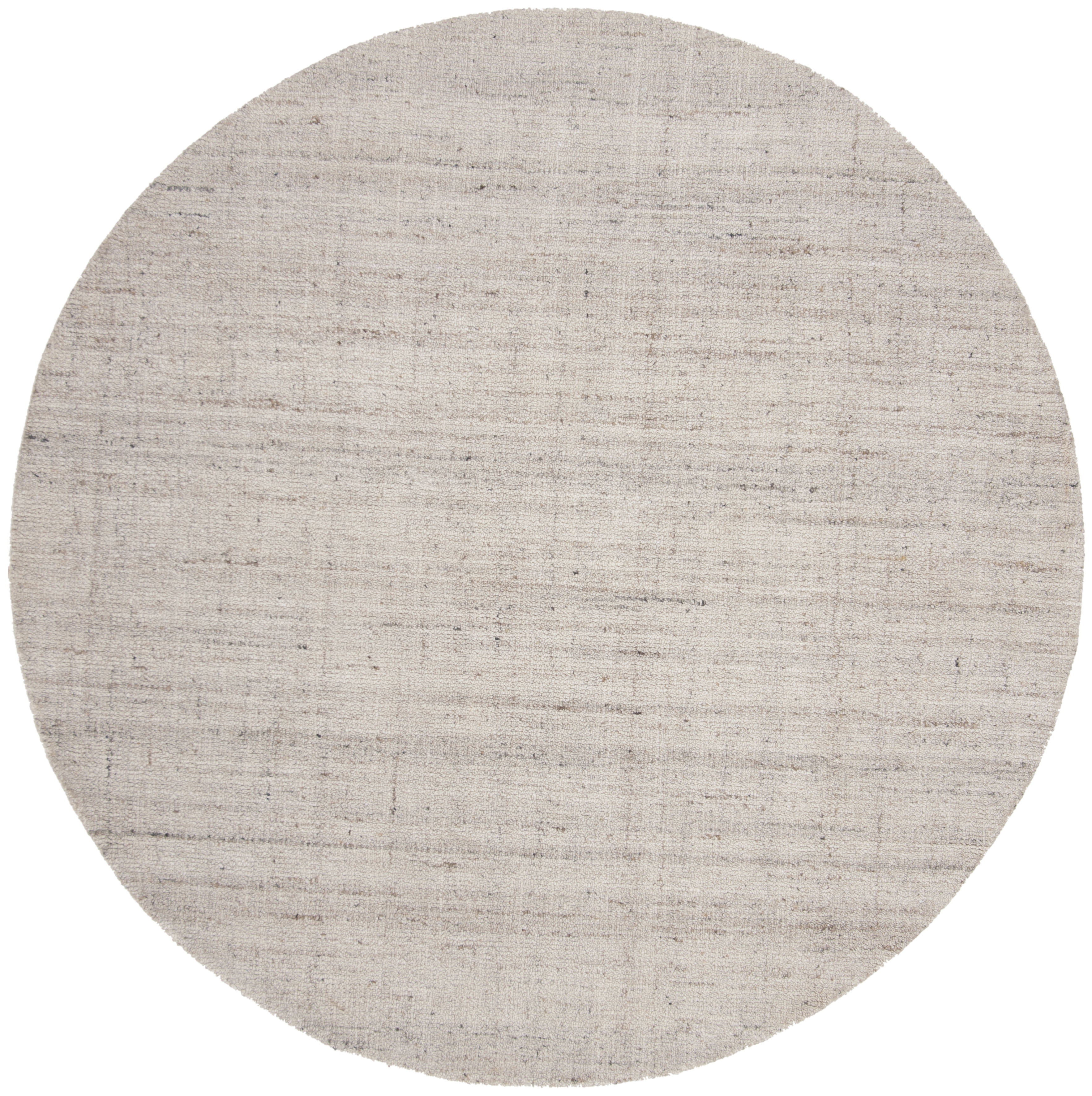 Safavieh Abstract Bailey Striped Area Rug, Light Gray, 8' x 8' Round