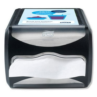 1Pc Tork Xpressnap Counter Napkin Dispenser, 7.5 x 12.1 x 5.7, Black (6432000)G7
