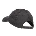 thumbnail image 3 of Volleyball Embroidered Washed Buckle Cap - Black OSFM, 3 of 5