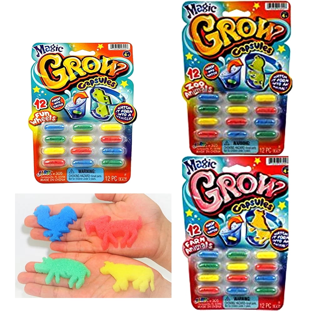 magic capsules sponge animals