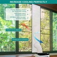 thumbnail image 5 of 3X Hung Window Seal for Portable Air Conditioner, AC Unit Window Vent Kit, Easy to Install,Hose Kit for Tumble Dryer, 5 of 8