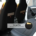 thumbnail image 5 of Uemuo Modern Yellow Sweater Guinea Pig Pattern Car Seat Covers for Front Seats Waterproof Seat Covers for Cars, Universal Auto Front Seats Protector Fits for Car-1, 5 of 6