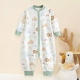 thumbnail image 2 of UAYOTSE Baby Bodysuit Long Sleeve Romper Newborn Fall Winter Pajamas Preemie Infant Boys Girls Sleepers Loungewear,Sizes 6-12 Months, 2 of 6