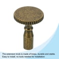 thumbnail image 4 of Unique Bargains Lamp Turn Switch Knob On/Off Replacement Twist Knobs for Lamp Socket, Bronze 3 Pack, 4 of 6