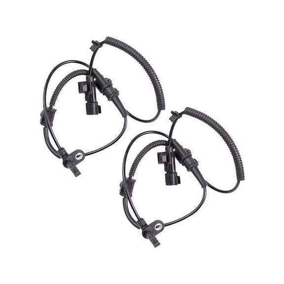 Front ABS Wheel Speed Sensor Set 2 Piece - Compatible with 2011 - 2015 Chevy Volt 2012 2013 2014