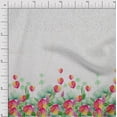 thumbnail image 1 of oneOone Georgette Viscose Fabric Dot & Leaves Panel Fabric Prints By Yard 42 Inch Wide, 1 of 3