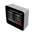 thumbnail image 3 of 9 In1 Air Quality Monitor Meter Carbon Dioxide Detector TVOC HCHO PM2.5 PM1.0 PM10 Temperature Humi, 3 of 5