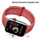 thumbnail image 2 of Sport Band Compatible Watch 42-44mm Soft Silicone Replacement Sport Band Compatible with iWatch Series 5/4/3/2/1, S/M, M/L-red, 2 of 4