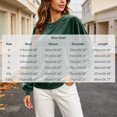 thumbnail image 3 of Enjoytime Crewneck Sweatshirts Women Long Sleeve Velvet Pullover Tops Solid Trendy Casual Soft Oversized Sweatshirt, 3 of 8