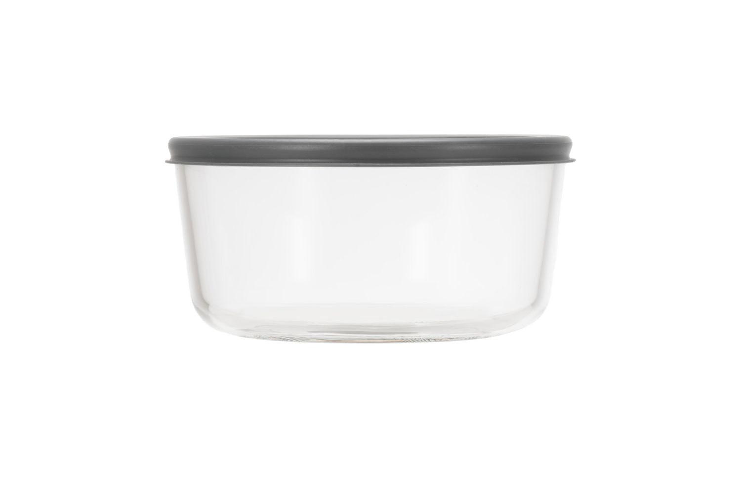 MAINSTAYS Rectangular glass food storage with PE Lid, MS GLASS 472ML