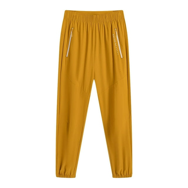 AherBiu Pantalon de Golf pour Femmes Taille Haute Extensible Séchage Rapide Léger Pantalon de Randonnée et de Course en Plein Air avec Poches Zippées
