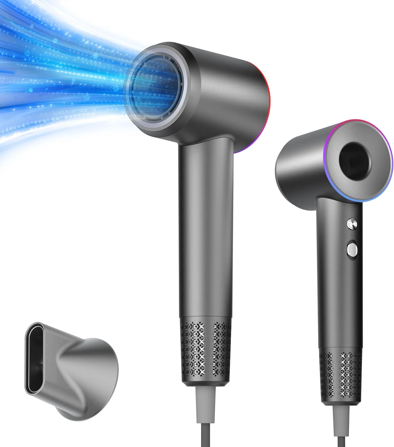 Ionic Hair Dryer, Fast-Drying with Brushless DC Motor,Salon