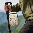 thumbnail image 4 of COEQINE Lightweight Crutch Bag Mobility Aid Bag Hummingbird Floral Beige Forearm Crutch Bag Pouch, Walking Stick Accessories, Lightweight, for Elbow Crutches, for Men Women, 4 of 7
