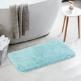 thumbnail image 5 of REGALWOVEN Bathroom Rug Non-Slip Soft Shaggy Bath Mat for Bathroom Blue 16" x 24", 5 of 6