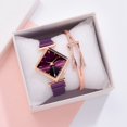 thumbnail image 4 of Montre Femme Mode Décorative : Montre Bracelet Montre-Bracelet avec Bracelet Jonc, 4 of 5