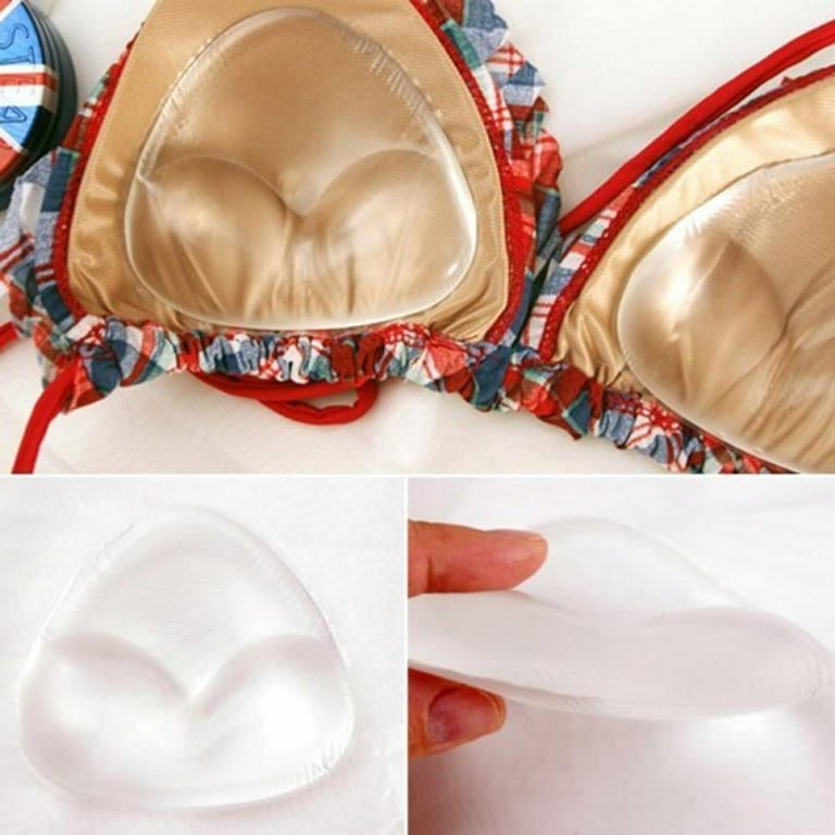 1 Pair Adhesive Bra Pads Breast Enhancer Waterproof Silicone Bra