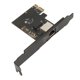 thumbnail image 3 of Tarjeta de red PCIe RTL8111 Adaptador de red Tarjeta Gigabit Ethernet de alta velocidad para Game Office para Windows10 11, 3 of 8