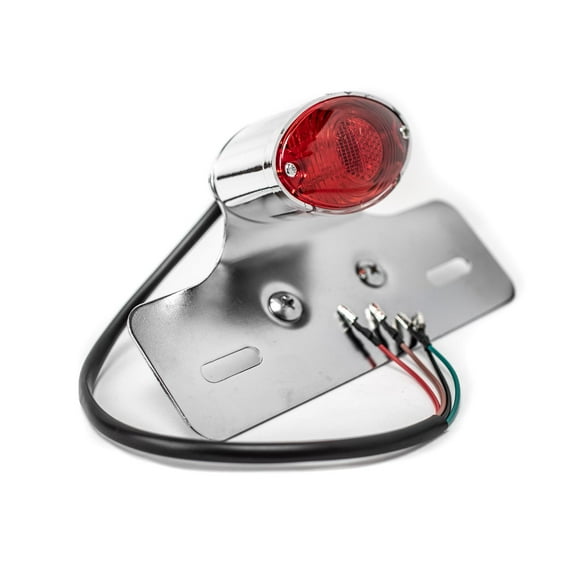 Calavera con Soporte para Motocicleta 17 Leds M2028 Kinlley
