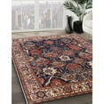 thumbnail image 2 of Ahgly Company Indoor Rectangle Mid-Century Modern Camel Brown Oriental Area Rugs, 8' x 10', 2 of 6