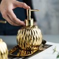thumbnail image 3 of facefd Ceramic Soap Dispenser Massage Oil Body Wash Refillable for Bathroom style A, 3 of 9